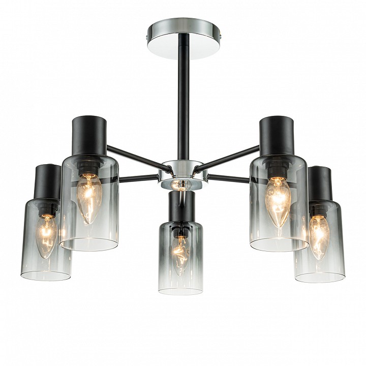 Люстра на штанге escada diversity 2120/5p black