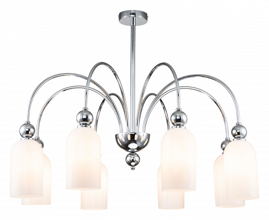 Люстра на штанге escada ode 686/8pl chrome