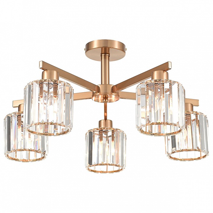 Люстра на штанге escada 692 692/5p сopper