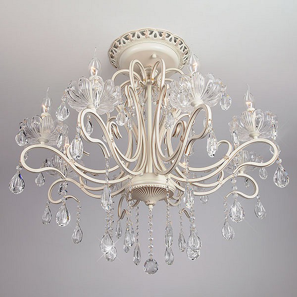 Потолочная люстра eurosvet etna 12205/8 белый strotskis