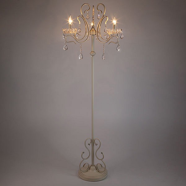 Торшер eurosvet etna 12205/3f белый strotskis