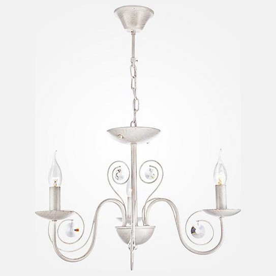 Подвесная люстра eurosvet tomas 60018/3 белый с золотом