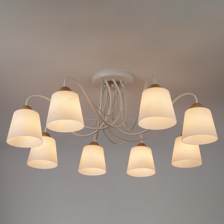 Потолочная люстра eurosvet betty 70062/8 белый