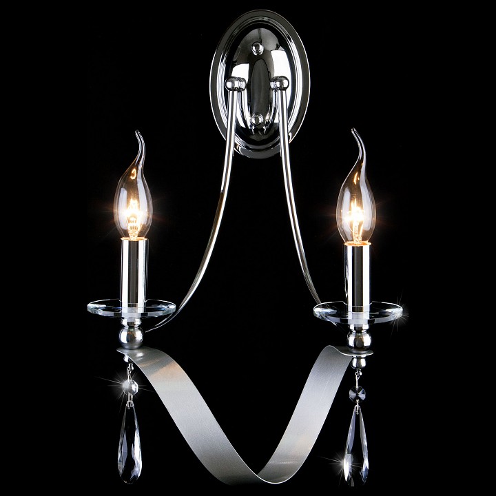 Бра eurosvet adelia 60064/2 хром