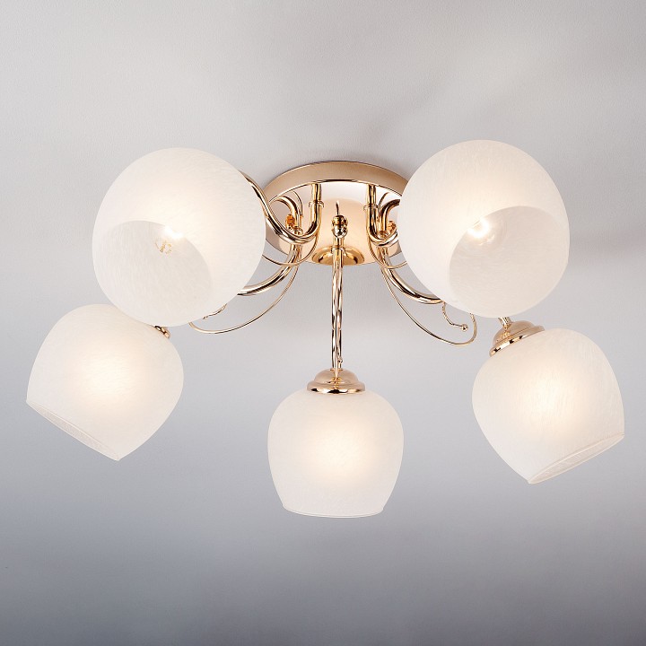 Потолочная люстра eurosvet wendy 30138/5 золото