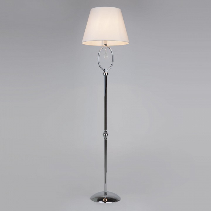 Торшер eurosvet madera 01056/1 хром/прозрачный хрусталь strotskis