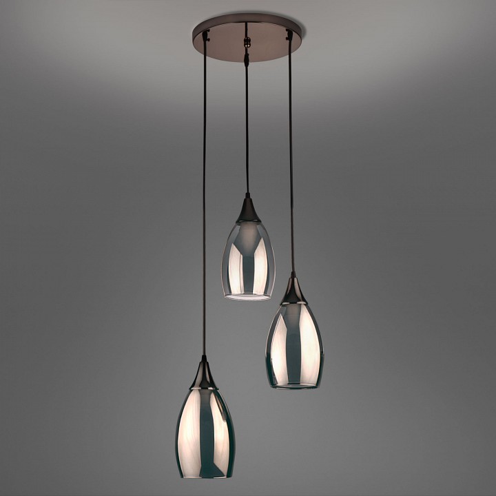 Подвесной светильник eurosvet cosmic 50085/3 черный жемчуг