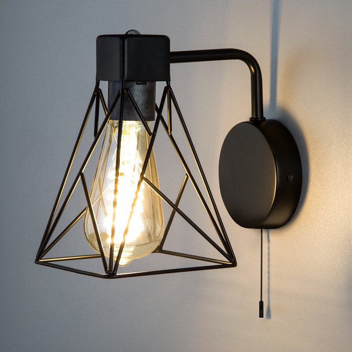 Бра eurosvet trappola 70107/1 черный