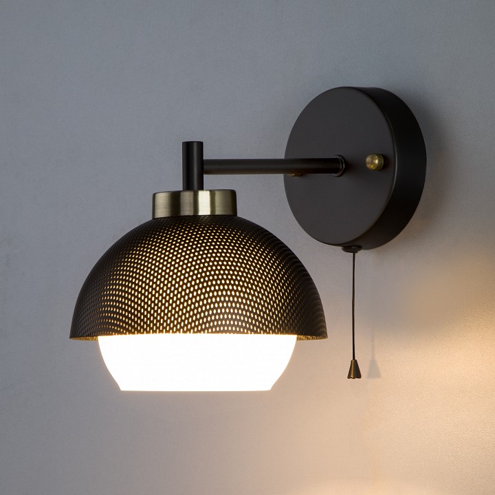 Бра eurosvet nocciola 70106/1 черный