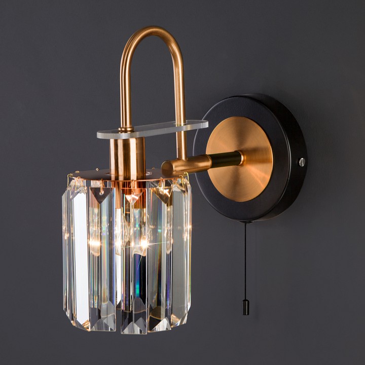 Бра eurosvet tenia 70090/1 черный