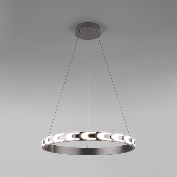 Подвесной светильник eurosvet chain 90164/1 сатин-никель