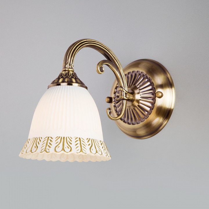 Бра eurosvet campina 60107/1 античная бронза