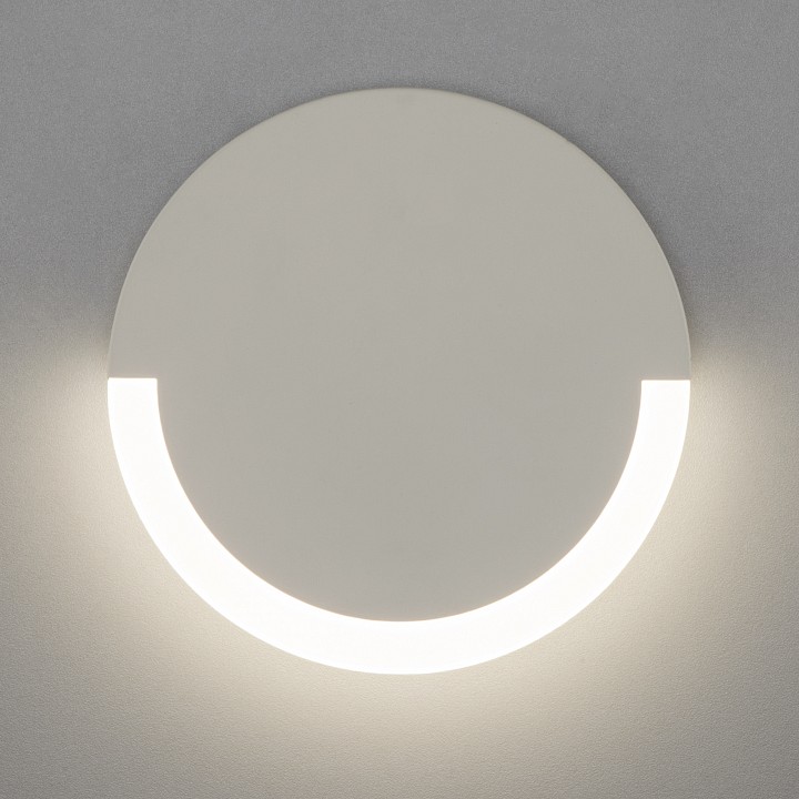 Накладной светильник eurosvet radiant 40147/1 led белый 5w