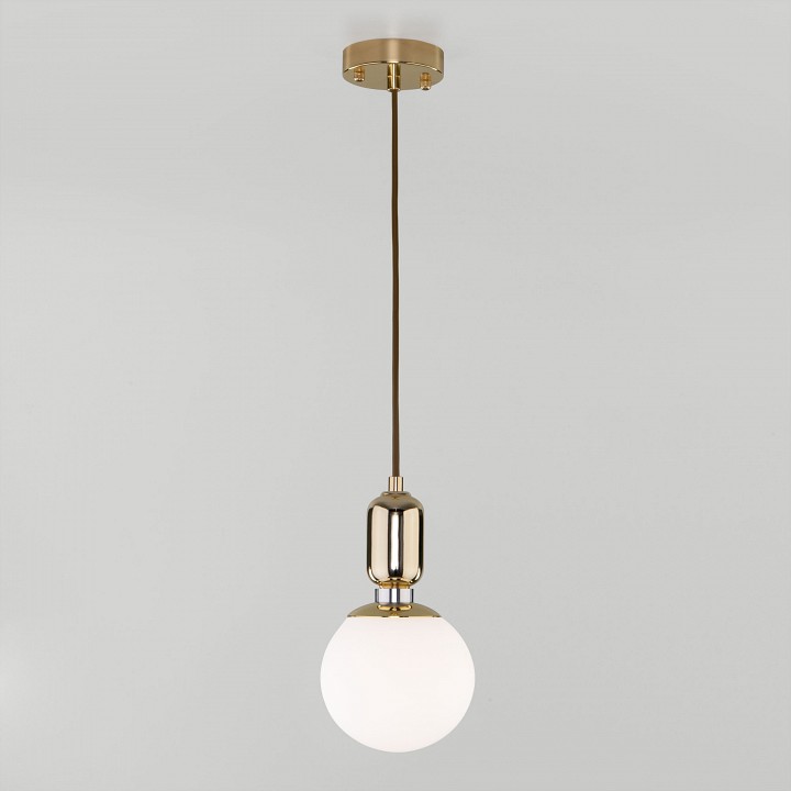 Подвесной светильник eurosvet bubble 50151/1 золото