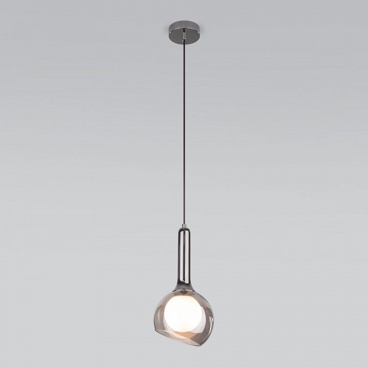 Подвесной светильник eurosvet fantasy 50188/1 дымчатый