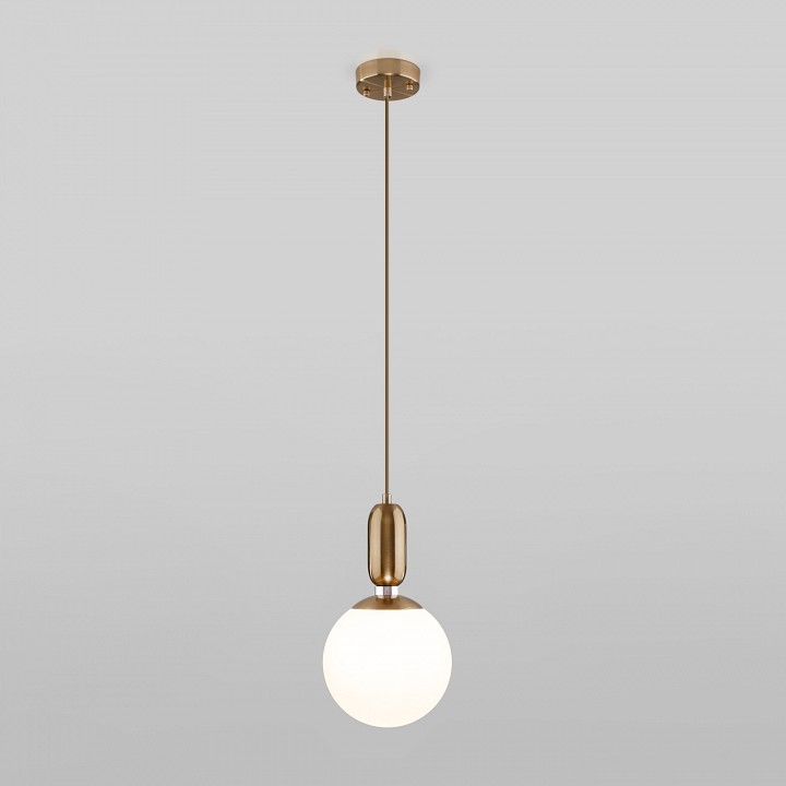 Подвесной светильник eurosvet bubble 50197/1 латунь