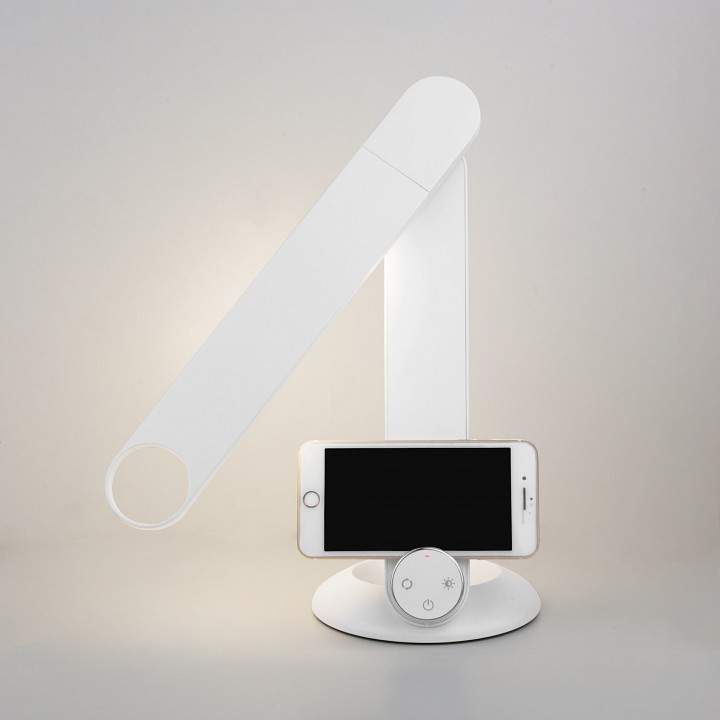 Настольная лампа офисная eurosvet action 80428/1 белый