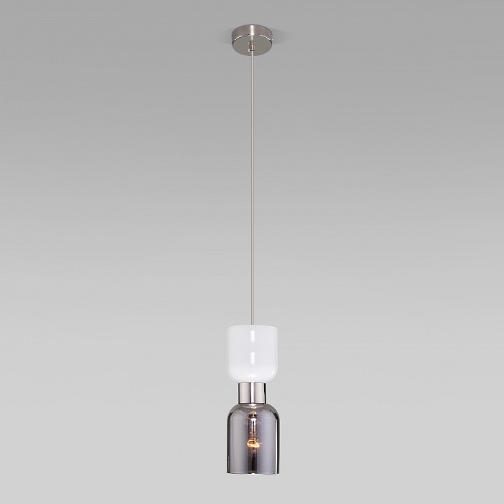 Подвесной светильник eurosvet tandem 50118/1 никель