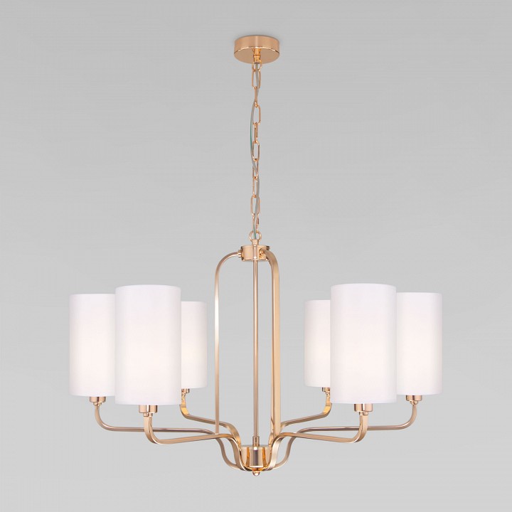 Подвесная люстра eurosvet purezza 60128/6 золото