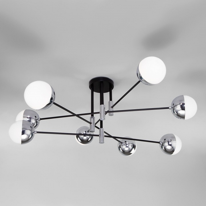 Потолочная люстра eurosvet nuvola 70129/8 хром