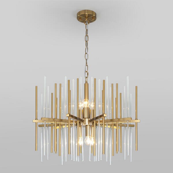 Подвесная люстра bogate's allure 356/6 smart латунь