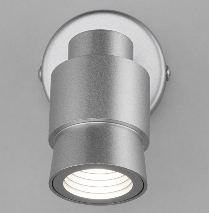 Спот eurosvet plat 20125/1 led серебро