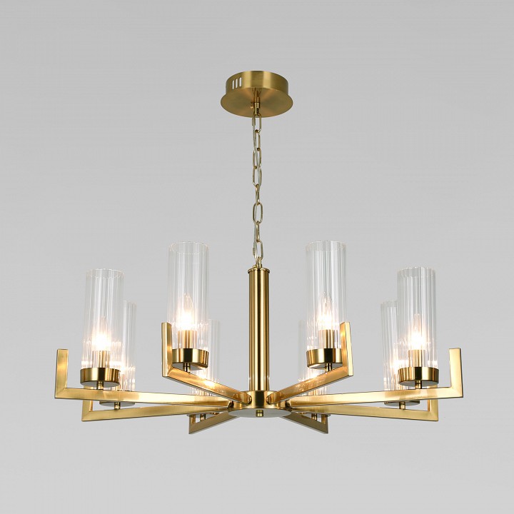 Подвесная люстра eurosvet arganie 60133/8 латунь
