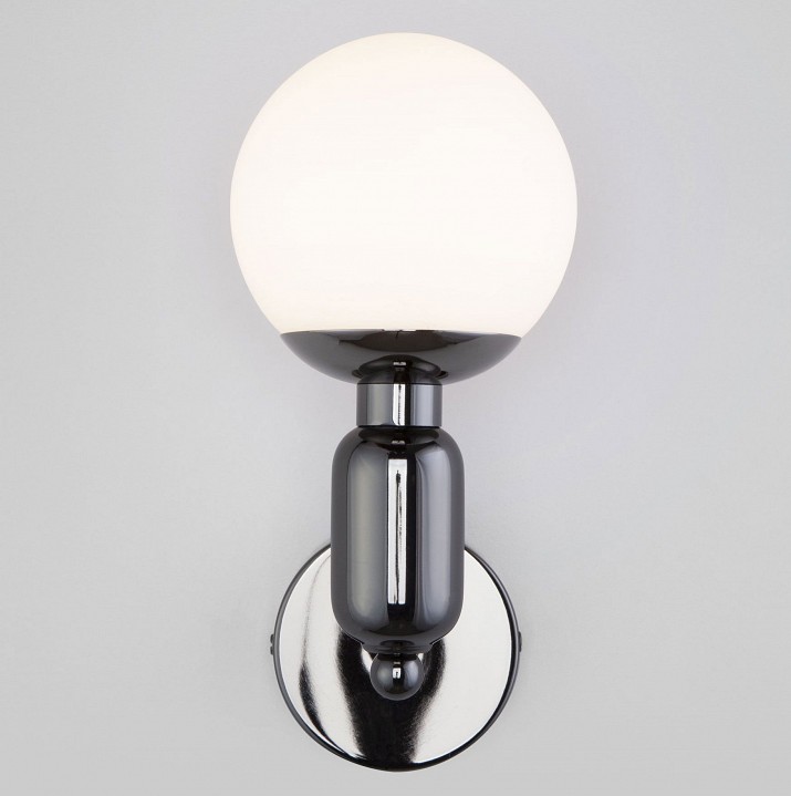 Бра eurosvet bubble 50251/1 черный жемчуг