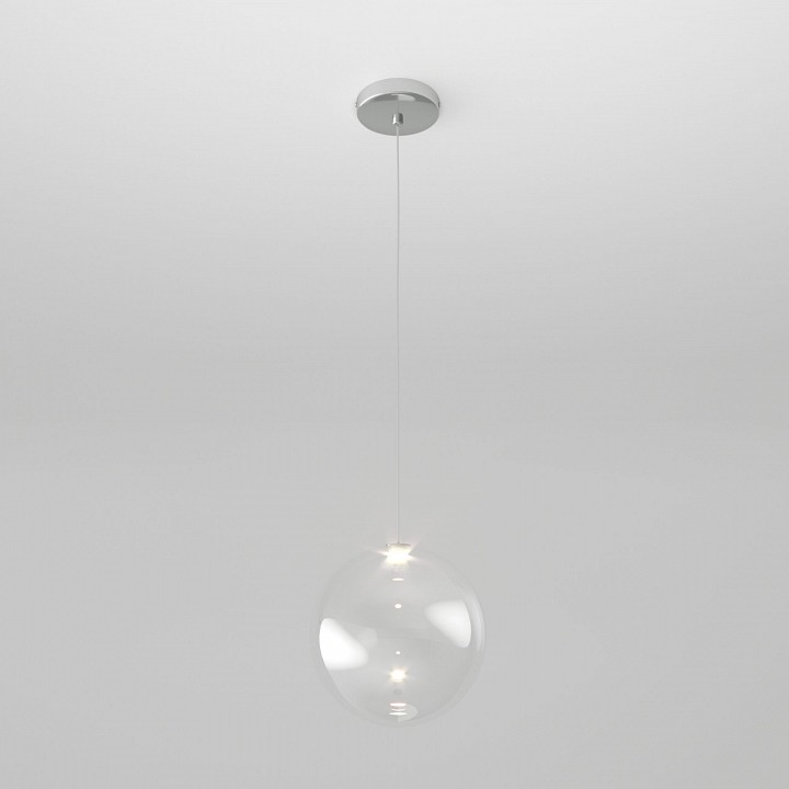 Подвесной светильник eurosvet wonder 50230/1 led прозрачный