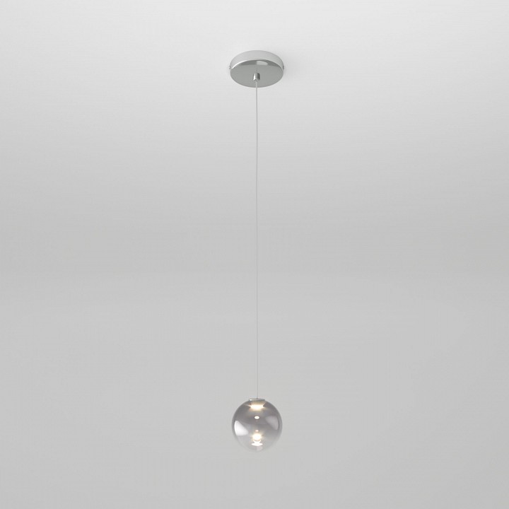 Подвесной светильник eurosvet wonder 50234/1 led дымчатый