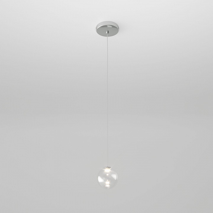 Подвесной светильник eurosvet wonder 50234/1 led прозрачный