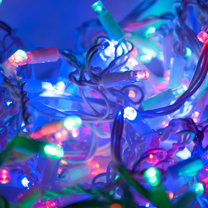 Бахрома световая eurosvet 100-101 100-101 мульти 3*0, 6м ip65