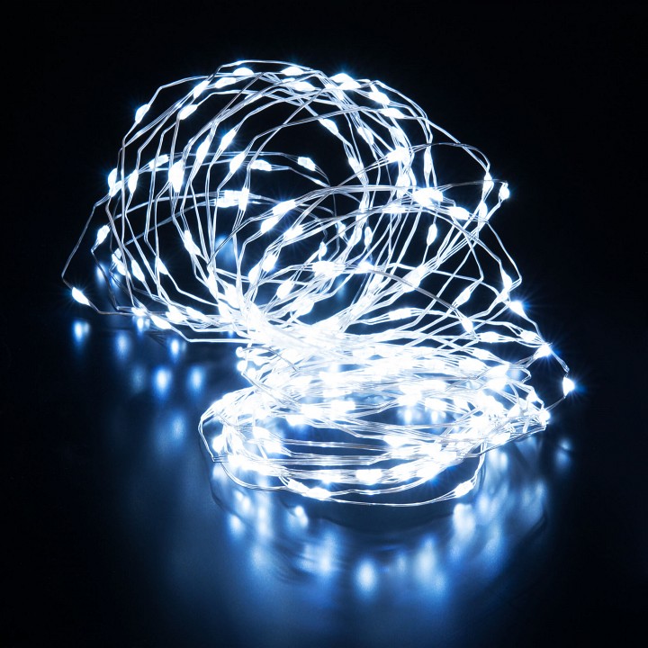 Гирлянда супернить eurosvet 400-009 400-009 белый 10 м ip20