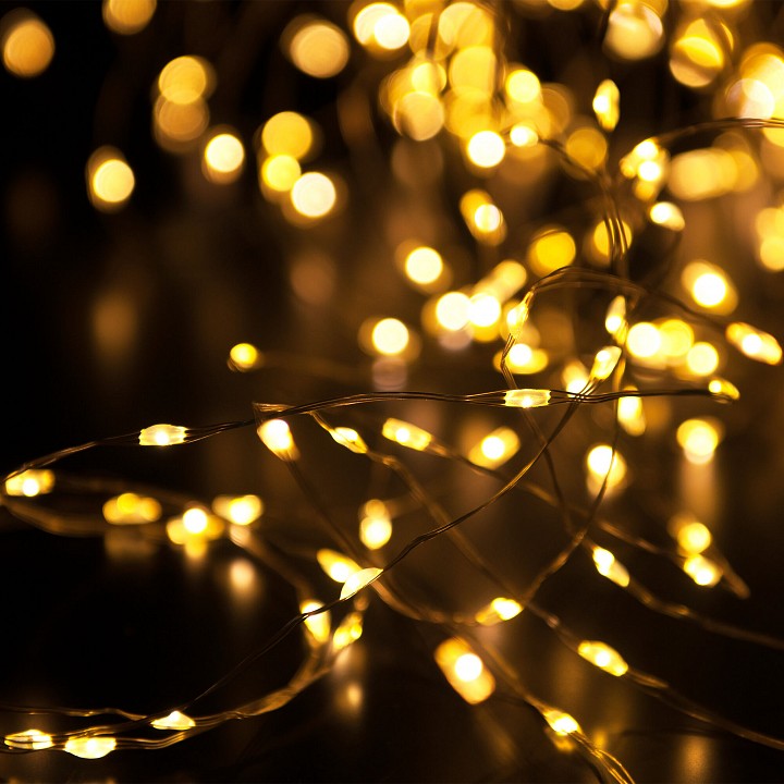 Гирлянда супернить eurosvet 400-009 400-009 теплый белый 10 м ip20