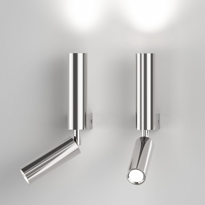 Бра с подсветкой eurosvet pitch 40020/1 led хром