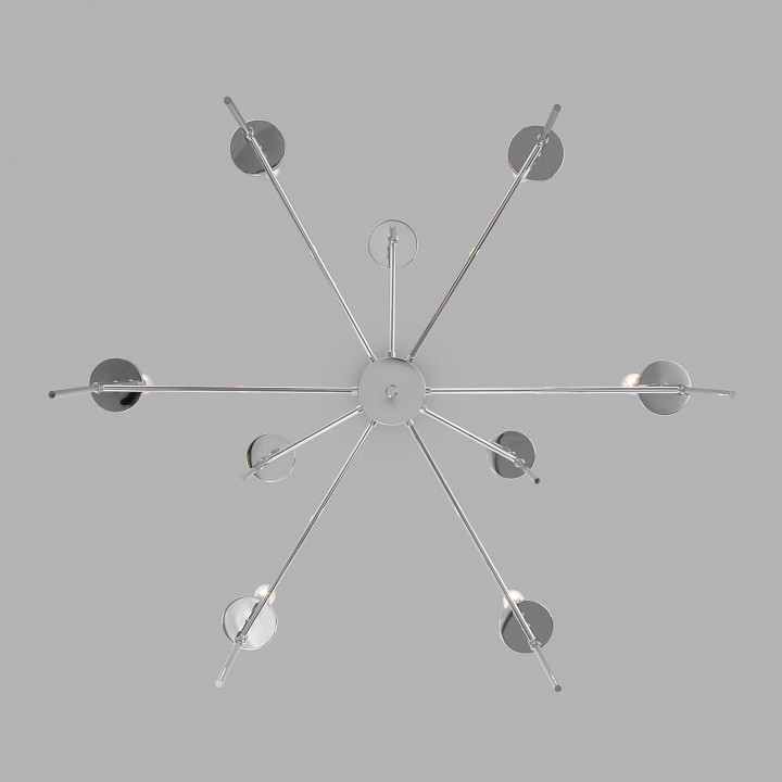 Люстра на штанге eurosvet anders 60142/9 хром