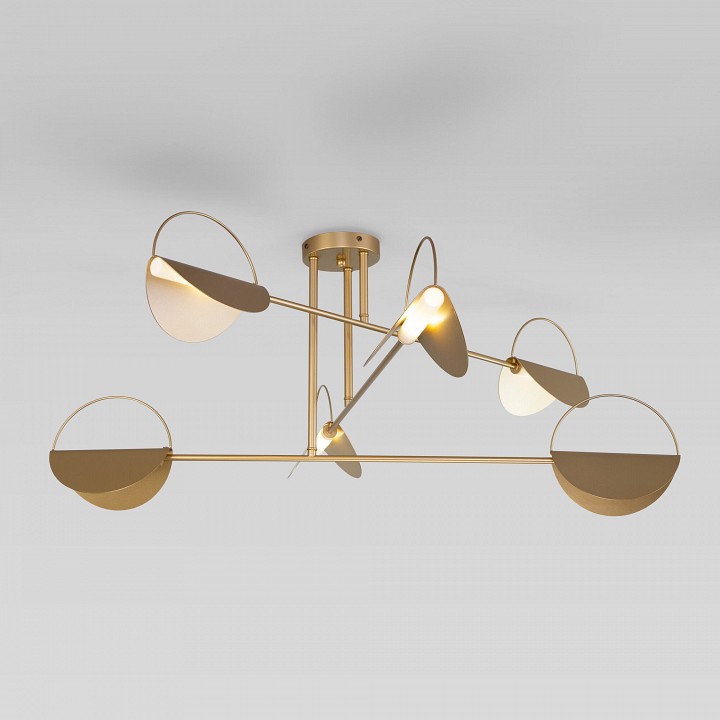 Потолочная люстра eurosvet grazia 70148/6 золото