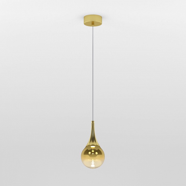 Подвесной светильник eurosvet adour 50256/1 led золото