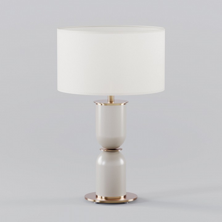 Настольная лампа декоративная eurosvet caprera 01153/1 латунь