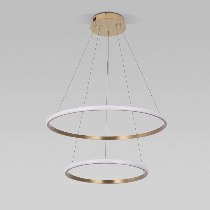 Подвесной светильник eurosvet collars 90264/2 латунь