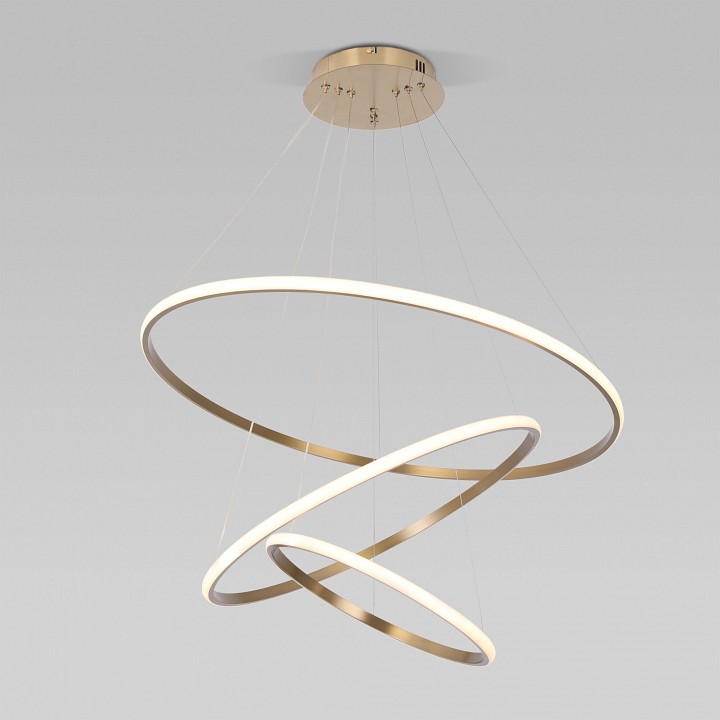 Подвесной светильник eurosvet collars 90264/3 латунь