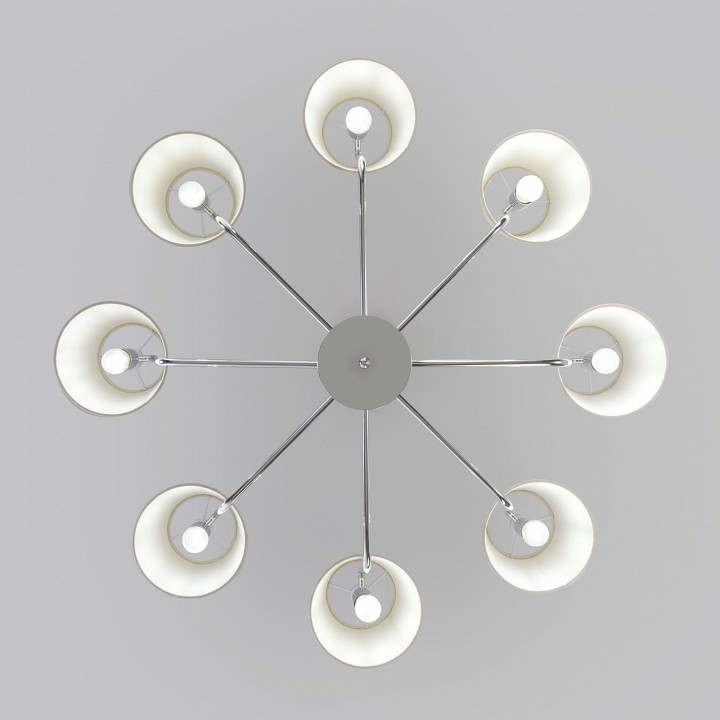 Подвесная люстра eurosvet amaretto 60155/8 хром