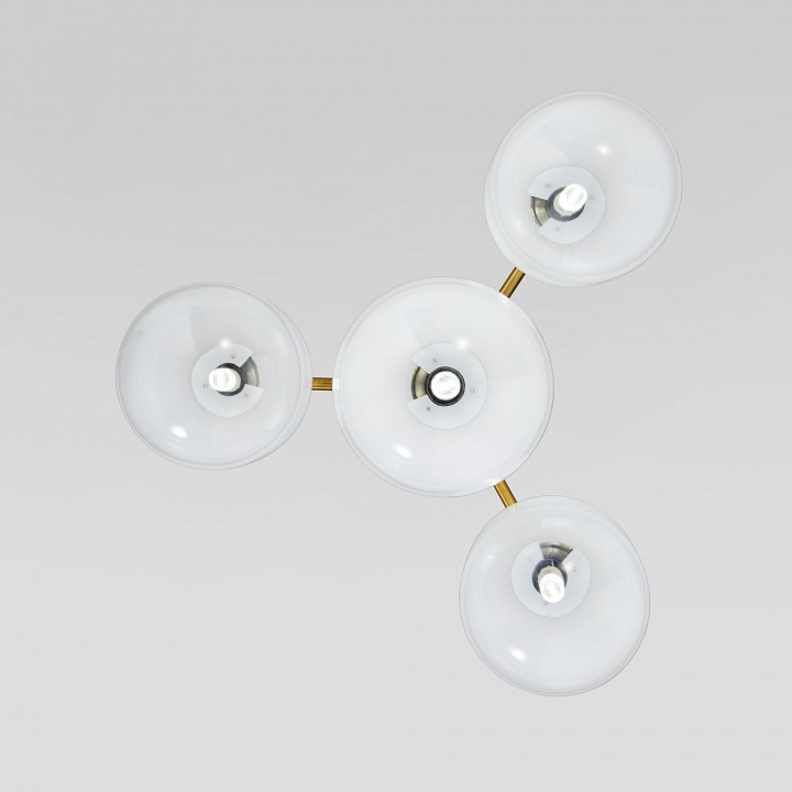 Люстра на штанге eurosvet loona 60161/4 латунь