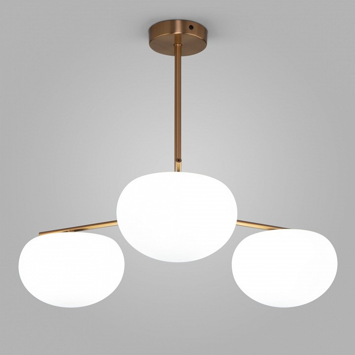 Люстра на штанге eurosvet like 30190/3 латунь