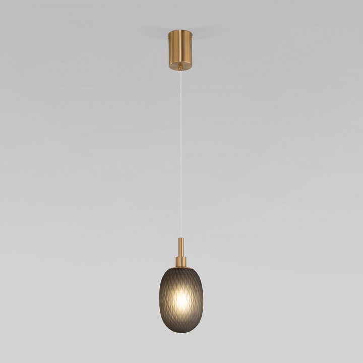 Подвесной светильник eurosvet pineapple 50266/1 дымчатый