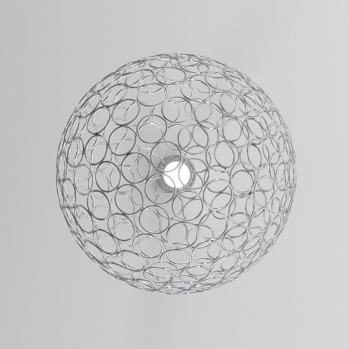 Подвесной светильник eurosvet gemini 90353/1 хром