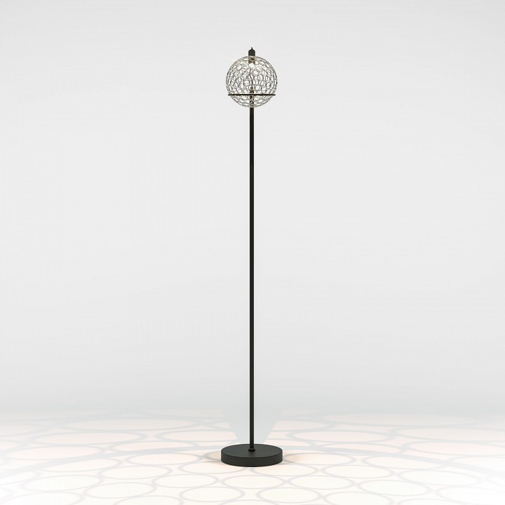 Торшер eurosvet gemini 80492/1 черный