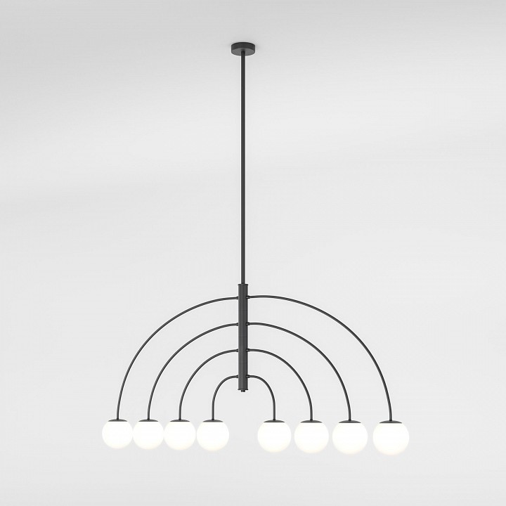 Люстра на штанге eurosvet cenacolo 30179/8 черный