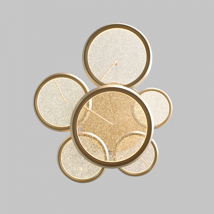 Подвесной светильник eurosvet crespella 90034/6 золото