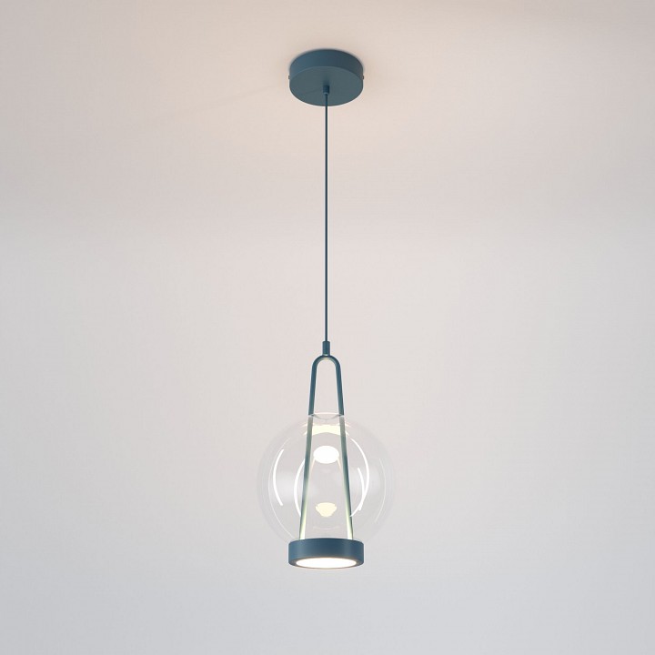 Подвесной светильник eurosvet frasco 50267/1 led синий